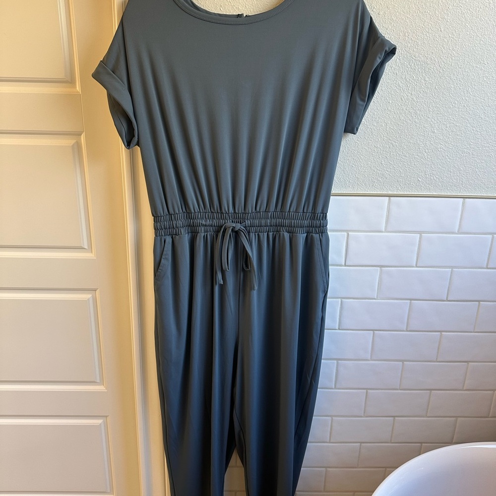 Stylish Gray Jumpsuit